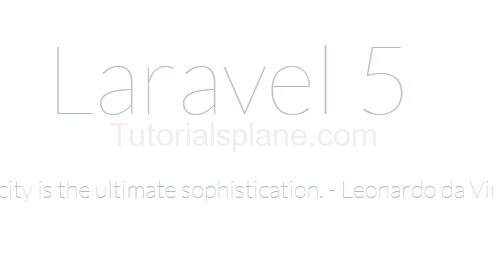 Install laravel 5 on windows Xampp or Wamp