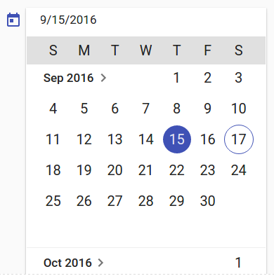Angular Material Datepicker Example And Demo