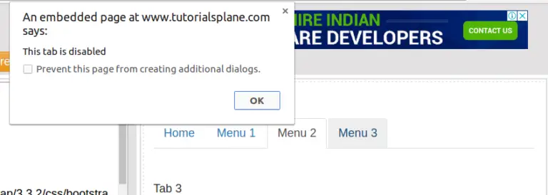 bootstrap-disable-tabs-css-class-jquery-javascript-example