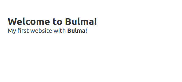 Bulma Installation Steps - Download 